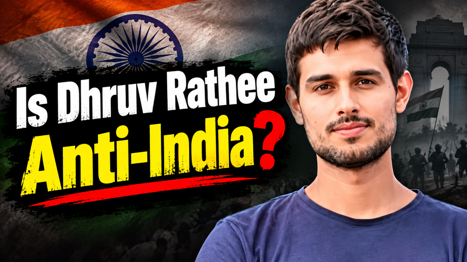 Is Dhruv Rathee Anti-India?