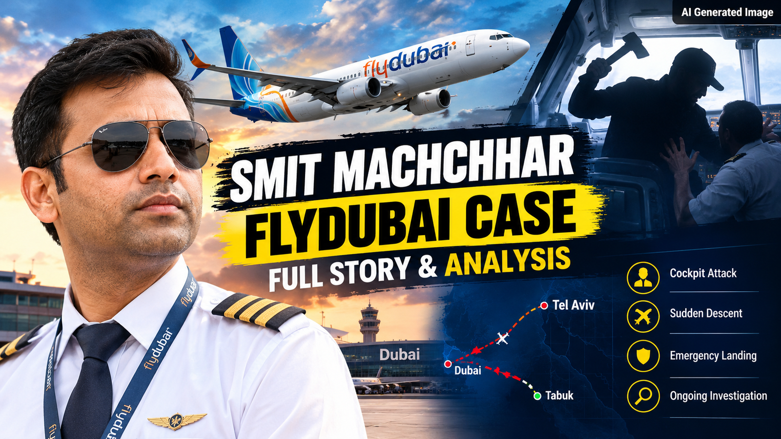 Smit Machchhar Flydubai Case: How an Indian Pilot Helped Prevent a Mid-Air Disaster